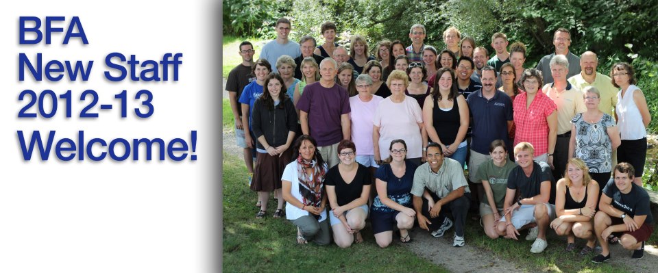New Staff 2012