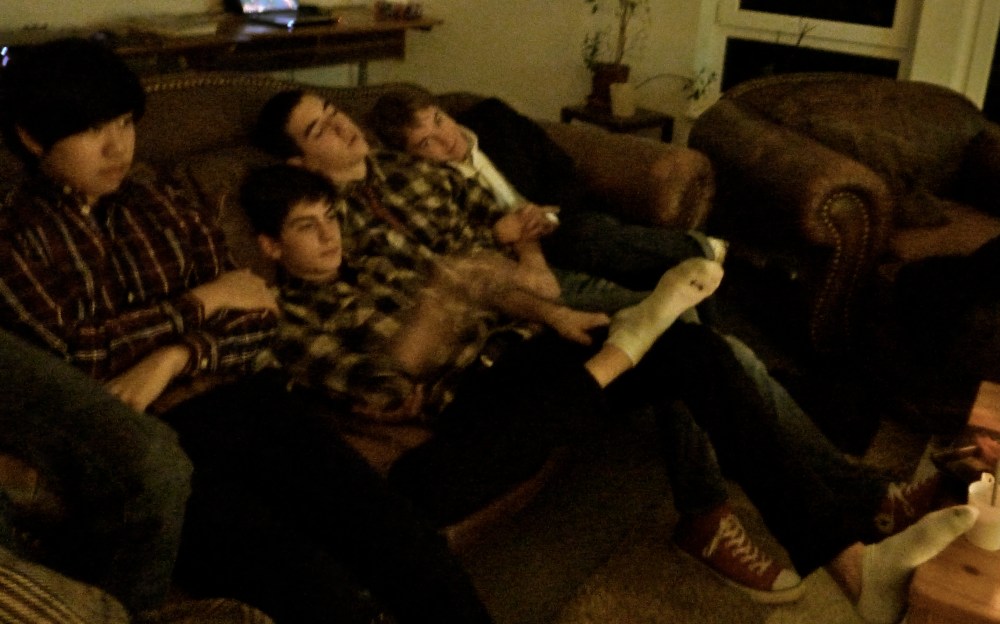 Maug boys on Thanksgiving.