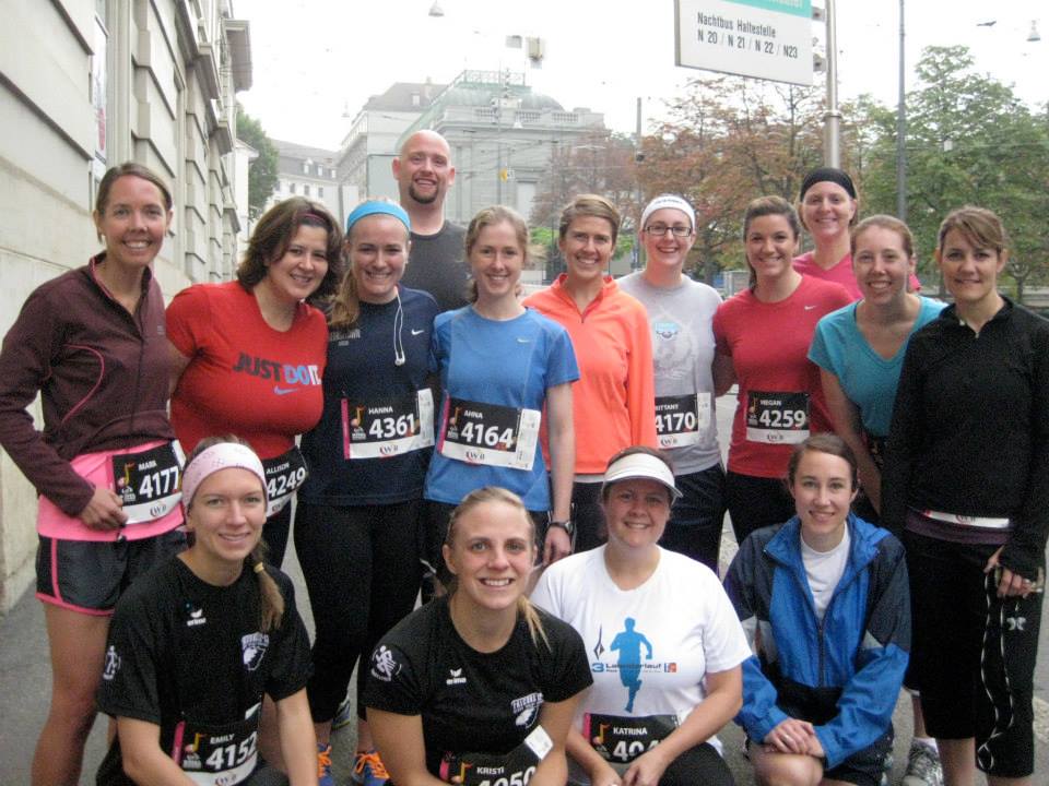 The Kandern contingent of the Basel 10K (and Half Marathon)!