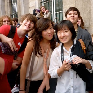 Junior year, Paris.