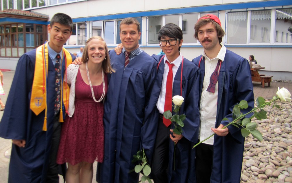 Men of Maugenhard graduate!