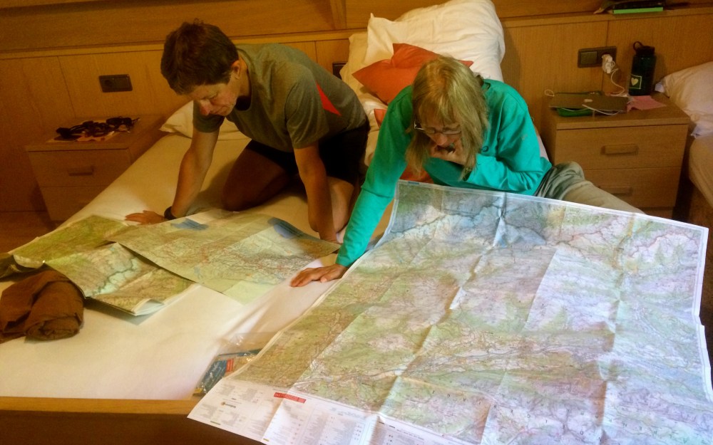 My parents plan our next steps.