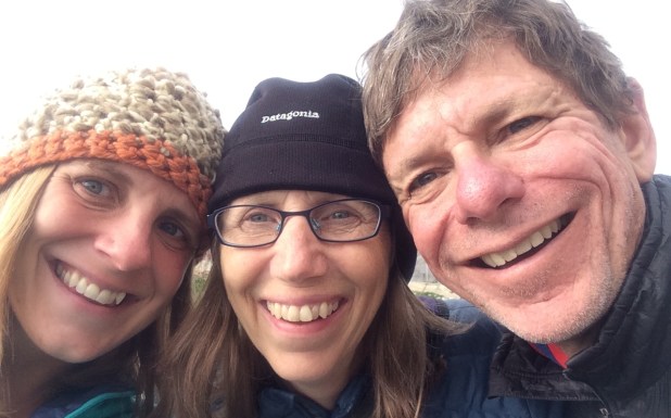 Hiking with my parents, summer 2014