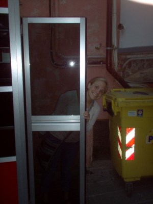 I interviewed for my first teaching job from this phone booth.